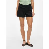 Vila Vijaf Vita Media Shorts In Denim