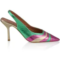 DWRS label Rhodos Green / Fuchsia Taglia: 37 | Tacchi Alti Outlet | Donna | Verde