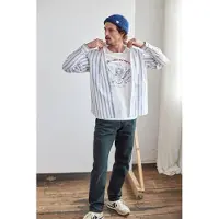TWOTHIRDS Campana Shirt Blue Stripes Taglia: S | Camicie Casual Outlet | Uomo | Blu