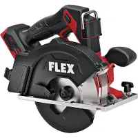 Flex Tools Akku Metall-Handkreissäge 18 V (CSM 57 18-EC C,Akku 18V,Schnitttiefe 57 mm)