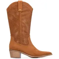 Xti per donna. 14547302-CAMEL Stivali 145473 marrone (36), 3 a 5cm, Cerniera, Casual