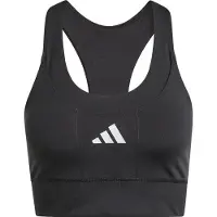 Adidas Women's Adi365 Running Pocket Bra Reggiseno sportivo Donna (L, grigio/nero)