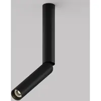 Maytoni Faretto da soffitto LED Focus T, nero, altezza 30 cm, mobile