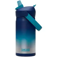CamelBak Kid's Thrive Flip Straw VSS Bottiglia termica Bambini (350 ml, blu)