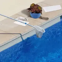 Gistuch Confezione da 20 calze per skimmer da piscina – protezioni perfette per filtri, cestelli e skimmer; il filtro a cestello rimuove lo sporco che rimane nel terreno o in superficie