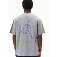 Armedangels Maarkos Un-Wasted T-shirt Uomo (XL, grigio)