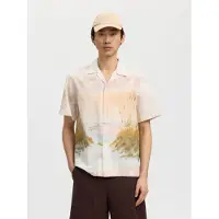 Selected Camicia A Maniche Corte Uomini Blu XL