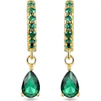 Luxenter Orecchini 'Intheon' oro / verde