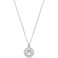 Luxenter Collana 'Alphabet' bianco