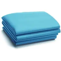 CF Pellicola per piscina di alta qualità per piscina a forma di otto, 525 cm x 320 cm x 150 cm, spessore: 0,8 mm, blu, con bordino di fissaggio