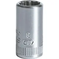 Stahlwille 40D Bussole 1/4 8 mm 01030008 Lunghezza: 23 mm