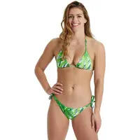 Arena Wobikini Triangle Allover Leaf Multi Taglia: 36 | Bikini Outlet | Donna