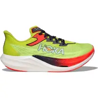 Hoka One One - Chaussures de running - Rocket X 3 Neon Yuzu/Squid Ink - Taglia 10 US - Giallo