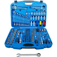 Bgs Set di chiavi a bussola ''Gear Lock'', attacco da 6,3, 10 e 12,5 mm, 218 pezzi