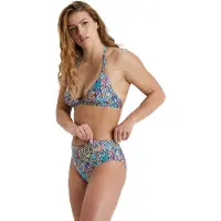 Arena Wobikini Halterneck Allover Multicolor Taglia: 36 | Bikini Outlet | Donna
