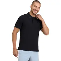 Arena Poloshirt Solid Cotton Piquet Black-asphalt Taglia: S | Polo Outlet | Uomo | Nero