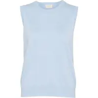 Kaffe Top in maglia 'Lizza' blu cielo