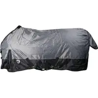 Horka Oxford 420d, coperta da pascolo da 200 grammi, colore grigio, taglia 145-195 cm, colore grigio, taglia 145-195 cm