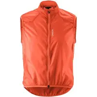 Gonso Road Vest Wind Gilet da ciclismo Uomo (M, rosso)