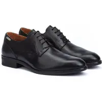 Pikolinos per uomo. M7J-4187 Scarpe in pelle Bristol M7J-4187 nere (46), Nero, 1 a 3 cm, Stringhe, Classico