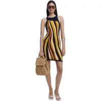 Desigual , Abito disegnato da Mr. Christian Lacroix, Donna, Arancione, XL