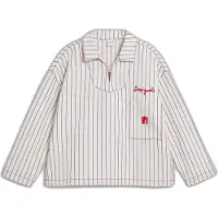 Desigual , polo a righe, Bambini, Cotone, Bianco, 11/12