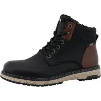 Tom Tailor Boots stringati marrone / nero
