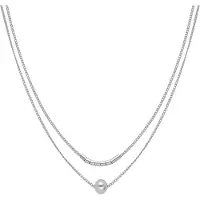 Luxenter Collana 'Nothie' bianco