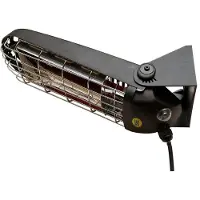 Mo-El Riscaldatore radiante a infrarossi a parete Lucciola 1200 Watt IP65