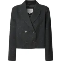 Pepe Jeans per donna. PL4024385 Rachel Black americana (M), Nero, Casual, Poliestere