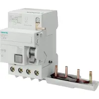 Siemens Blocco FI , a 4 poli, tipo AC, In: 63 A, 300 mA, Un AC: 400 V, per 5SY 5SM26450