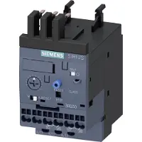 Siemens Relè di sovraccarico 0,1-0,4 A per protezione motore S00, Classe 10, montaggio su contattore 3RB30161RE0