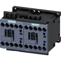 Siemens Combinazione di commutatori AC-3, 3 kW/400 V, 24 V CC, 3 poli, S00, 3RA23158XB301BB4