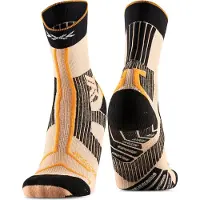 X-socks Trailrun Terraskin Expert Crew Calze da running (35-38, nero)