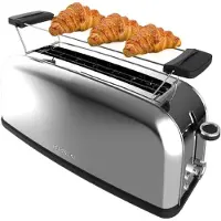 Cecotec Tostapane Toastin´ Time 850 Inox Long