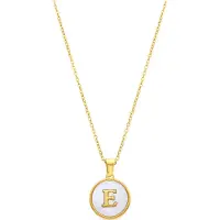 Luxenter Collana 'Alphabet' bianco