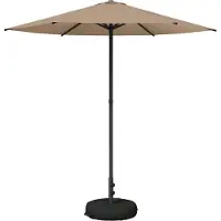 Syfax Parasole da Giardino con Base Rettangolare 2,3 x 2,3 m