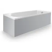 Duravit D-Neo baignoire encastrée, rectangulaire, acrylique sanitaire, 1600x700mm, 700472000000000, 700472000000000