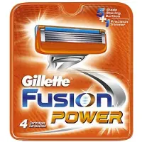 Gillette Fusion Power Lame di ricambio 4 pezzi — Ricambi rasoio