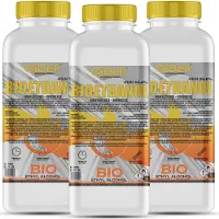Posh Bioetanolo inodore 96,6% 3L per caminetti universali Senza fumo e senza fuliggine GiDeli