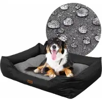 Stanislaw Jurga Cuccia per cani "Puffy" - Cuscino idrorepellente e sfoderabile - 90x75 cm - Robusto tessuto Oxford | PillowPrim