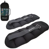 Schildkröt Fitness Weighted Cuffs (2 x 2 kg, nero)