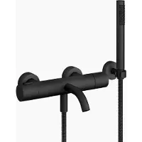 Dornbracht META Mitigeur monocommandé pour bain, pour montage mural, avec flexible de douche, saillie 210mm, 34234979-33, 34234979-33