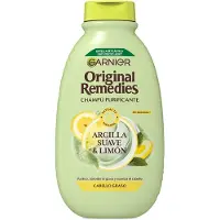Garnier Original Remedies Champú Arcilla Suave y Limón 400ml