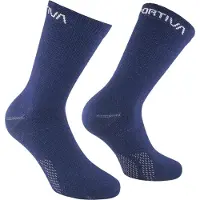 La Sportiva Merino Hiking Socks Calze da trekking (35-37, blu)