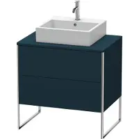 Duravit XSquare Meuble sous-vasque sur console au sol, 2 tiroirs, 800x778x548mm, XS492009898, XS492009898