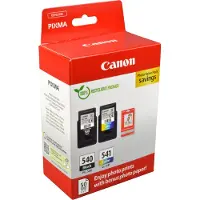 Canon Cartuccia stampante PG-540 + CL 541 photo value pack - Nero + 3 colori Multipack
