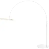 SLV Lampada LED da pavimento One Bow FL, bianco, acciaio, altezza 232 cm,