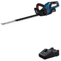 Bosch Tagliasiepi a batteria PROFESSIONAL GHE 18V-60, 18 V, 20 mm, batteria GBA 4,0 Ah + caricabatterie, compatibile con il sistema Professional 18 V di e AMPShare