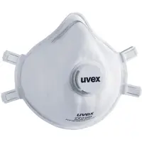 Uvex Maschera silv-Air classic 2312 FFP3 (3 pezzi), respiratore purificatore d'aria